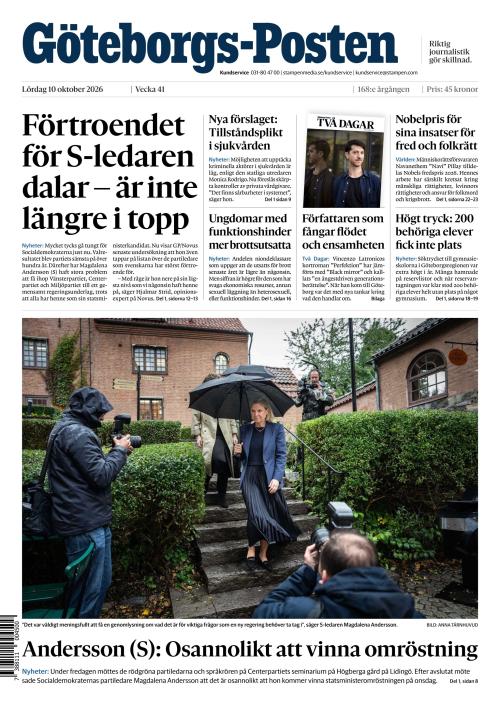 Göteborgs-Posten 10.10.2026