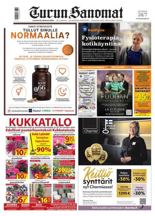 Turun Sanomat 10.10.2026