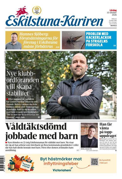 Eskilstuna-Kuriren 10.10.2026