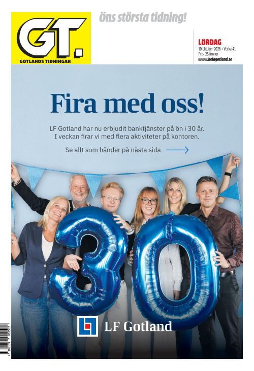 Gotlands Tidningar 10.10.2026