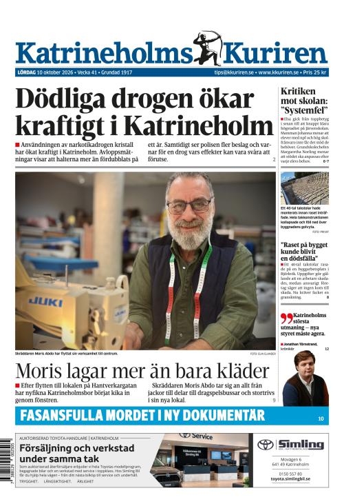 Katrineholms-Kuriren 10.10.2026