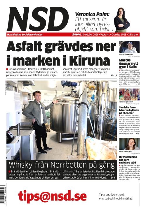 Norrländska Socialdemokraten 10.10.2026