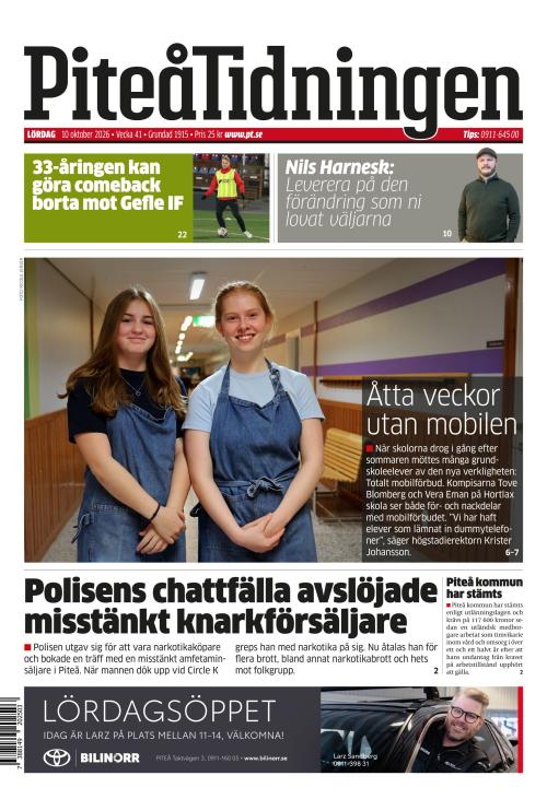 Piteå-Tidningen 10.10.2026