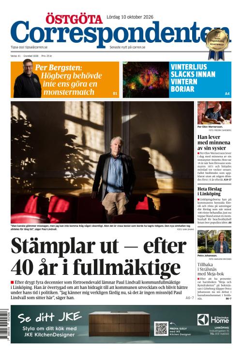 Östgöta Correspondenten 10.10.2026