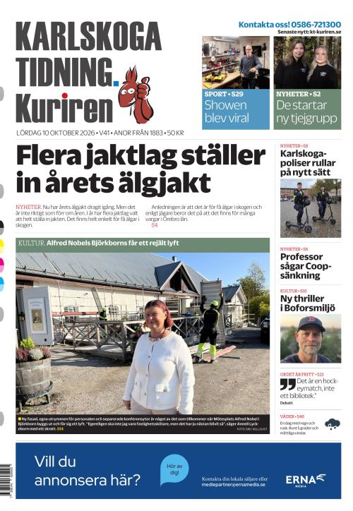 Karlskoga Tidning-Kuriren 10.10.2026