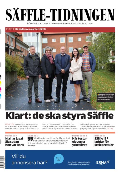 Säffle-Tidningen 10.10.2026