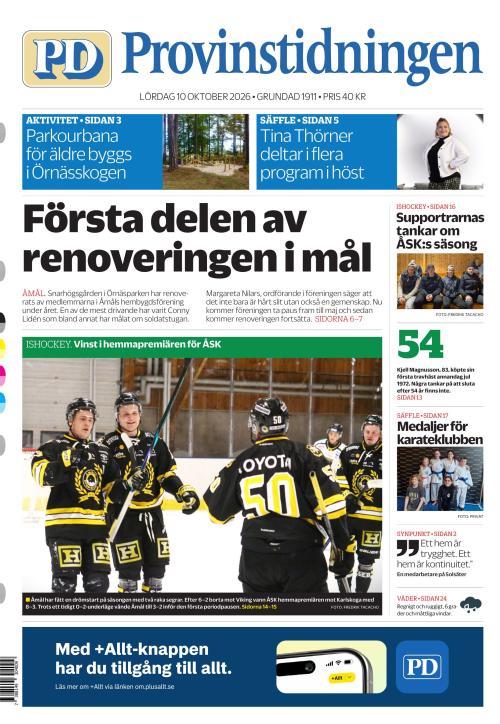 Provinstidningen Dalsland 10.10.2026