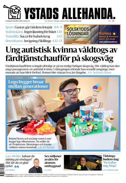 Ystads Allehanda 10.10.2026