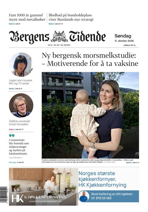 Bergens Tidende 11.10.2026