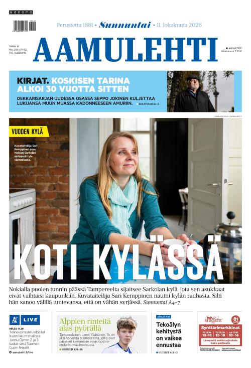 Aamulehti 11.10.2026