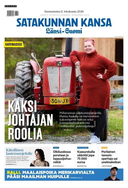 Satakunnan Kansa Länsi-Suomi 11.10.2026