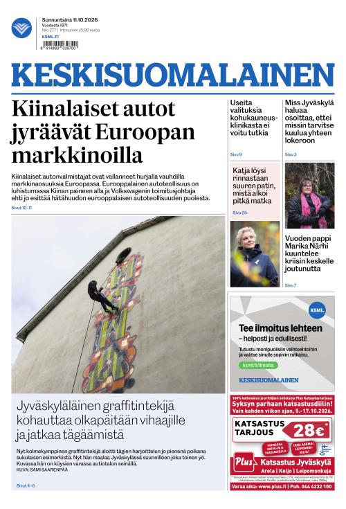Keskisuomalainen 11.10.2026