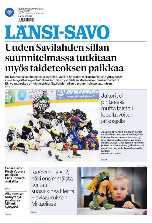Länsi-Savo 11.10.2026