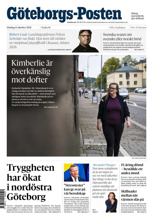 Göteborgs-Posten 11.10.2026