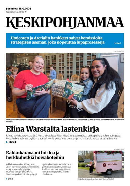 Keskipohjanmaa 11.10.2026
