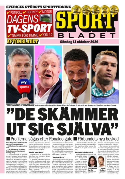 Aftonbladet Sportbladet 11.10.2026
