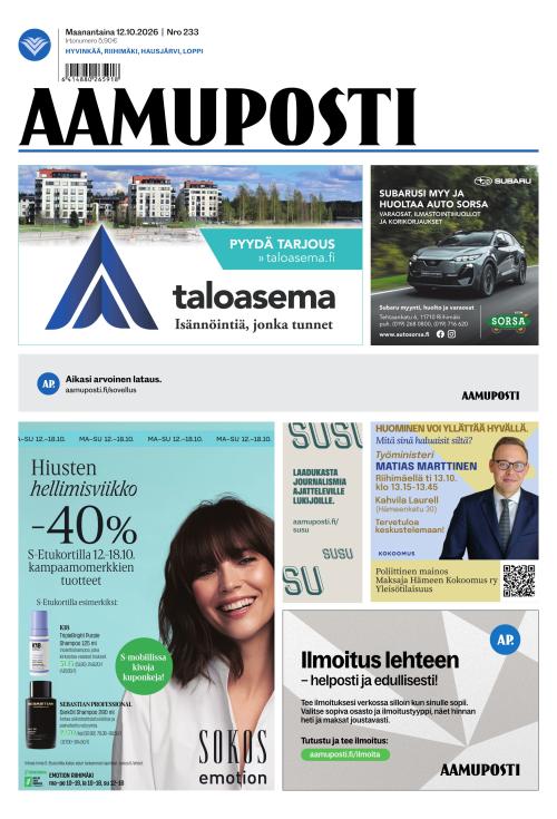 Aamuposti 12.10.2026