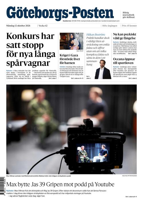 Göteborgs-Posten 12.10.2026