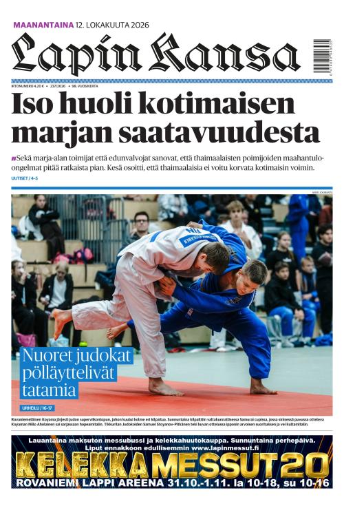 Lapin Kansa 12.10.2026
