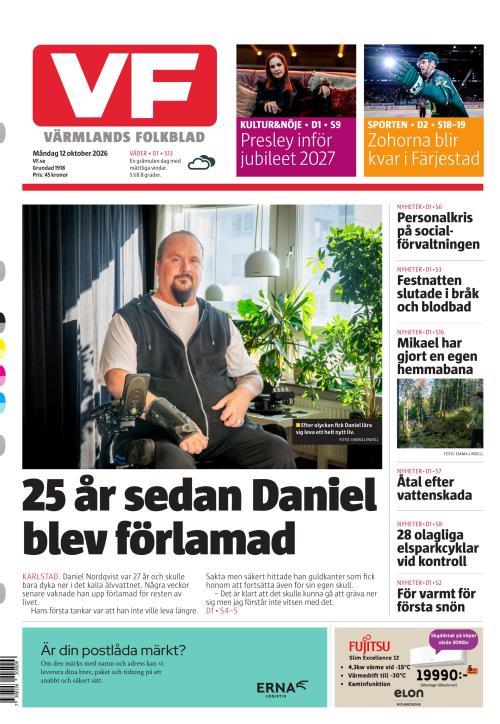 Värmlands Folkblad 12.10.2026