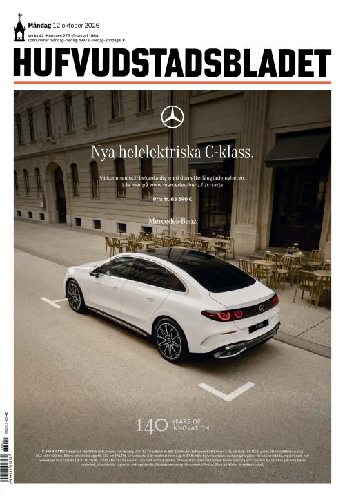 Hufvudstadsbladet 12.10.2026