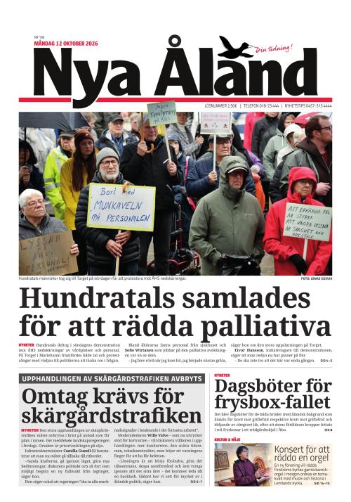 Nya Åland 12.10.2026