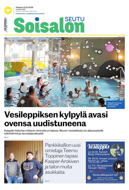 Soisalon Seutu 13.10.2026