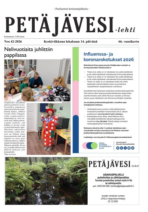Petäjävesi 14.10.2026