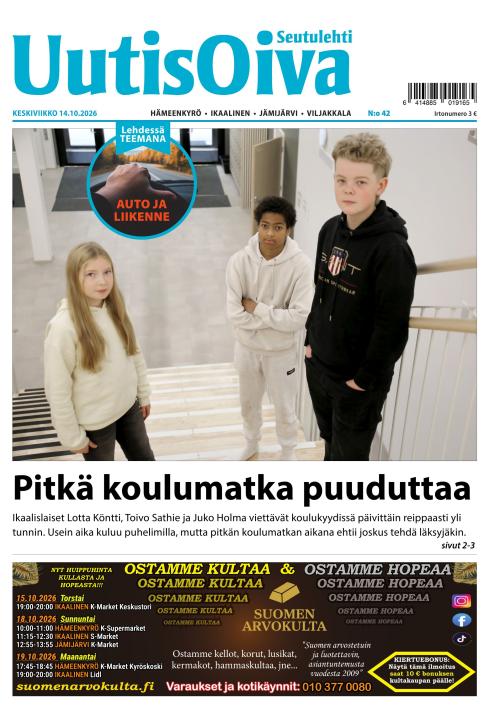Seutulehti UutisOiva 14.10.2026