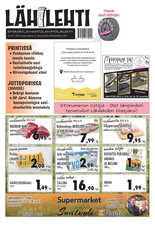 Lähilehti 42/2026
