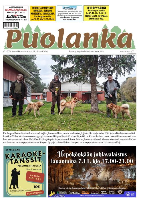 Puolanka-lehti 14.10.2026