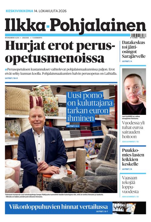 Ilkka-Pohjalainen 14.10.2026