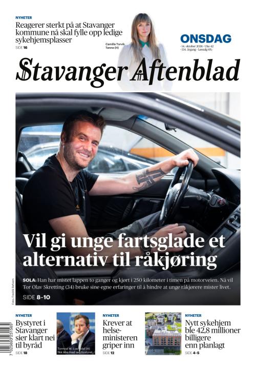 Stavanger Aftenblad 14.10.2026