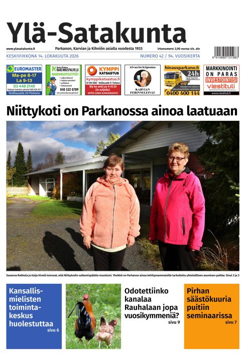 Ylä-Satakunta 14.10.2026
