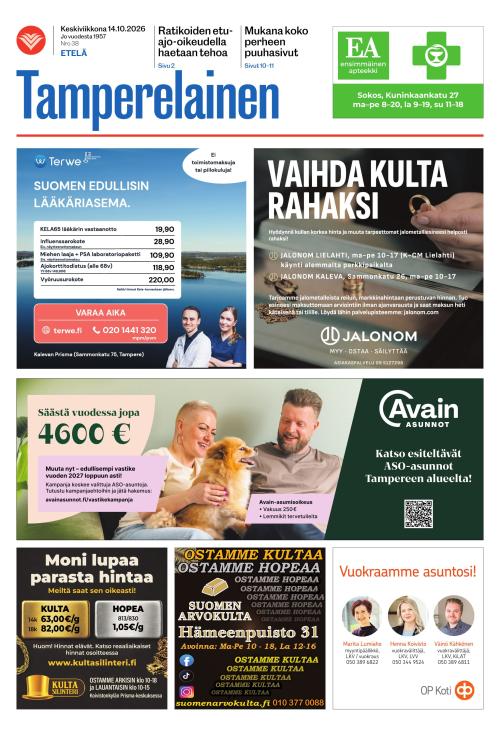 Tamperelainen 14.10.2026