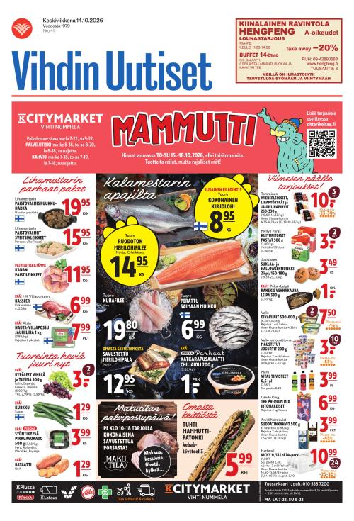 Vihdin uutiset 14.10.2026
