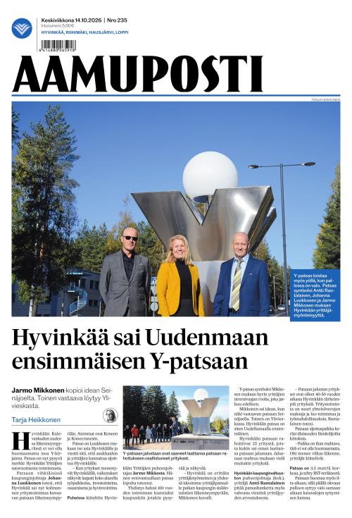 Aamuposti 14.10.2026