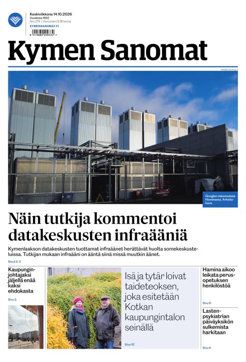 Kymen Sanomat 14.10.2026