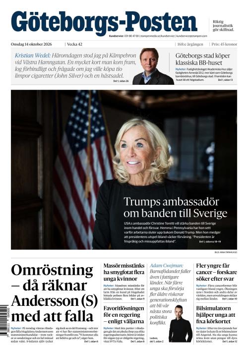 Göteborgs-Posten 14.10.2026