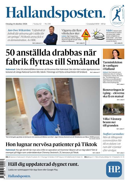 Hallandsposten 14.10.2026