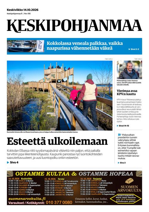 Keskipohjanmaa 14.10.2026