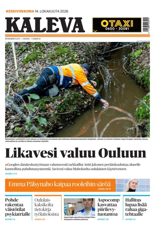 Kaleva 14.10.2026