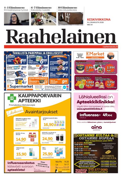 Raahelainen 14.10.2026