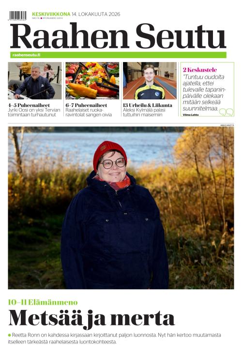 Raahen Seutu 14.10.2026