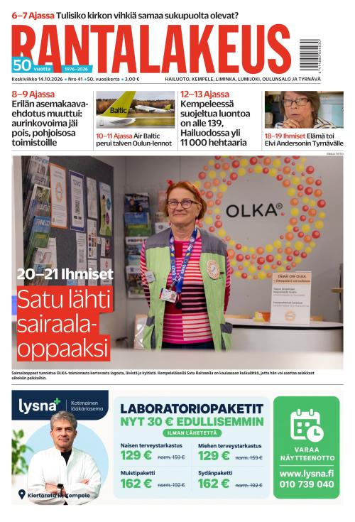Rantalakeus 14.10.2026