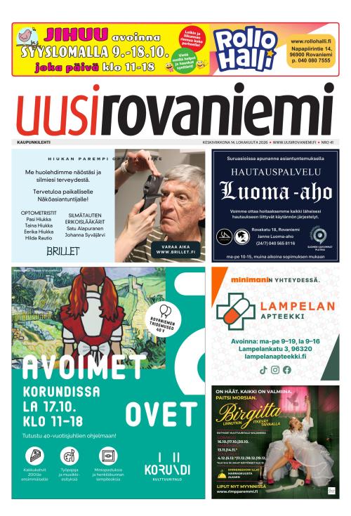 Uusi Rovaniemi 14.10.2026