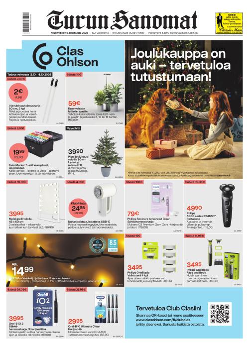 Turun Sanomat 14.10.2026
