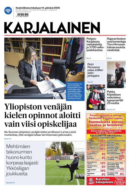 Karjalainen 14.10.2026