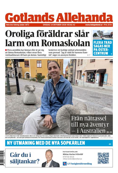 Gotlands Allehanda 14.10.2026