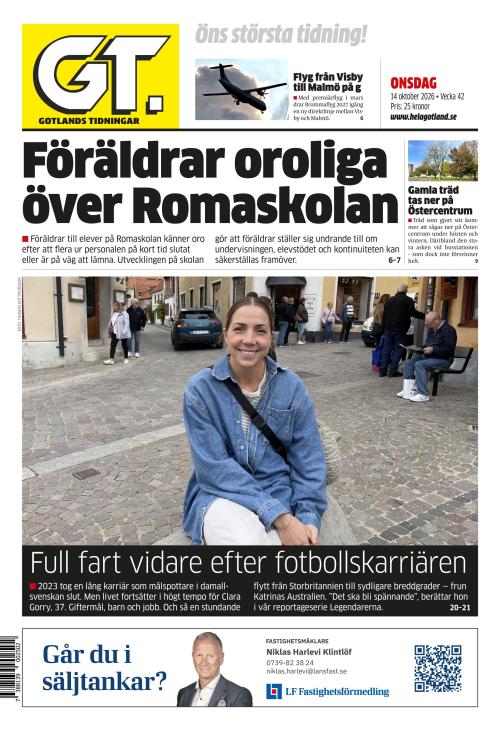 Gotlands Tidningar 14.10.2026